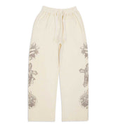 Righteous Tattoo Sweatpants Cream