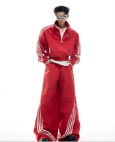 Stand-Up Collar Casual Suit