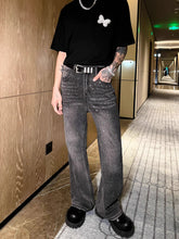 Rhinestone-Embellished Jeans