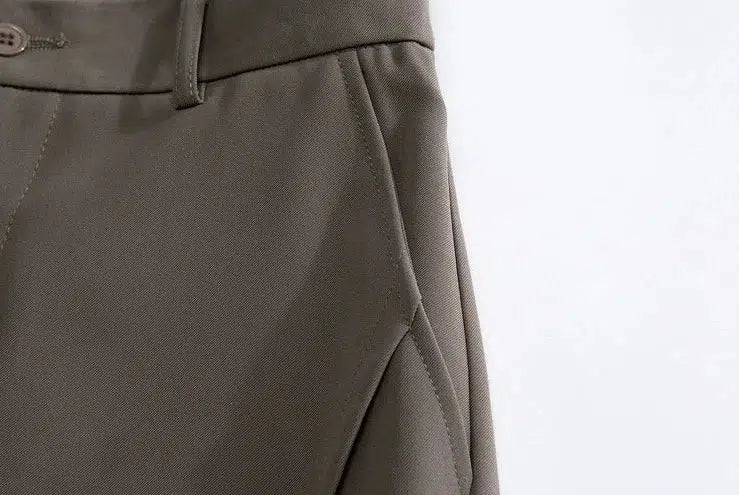 Flared Suit Pants