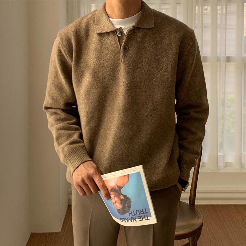 Knit Polo Shirt