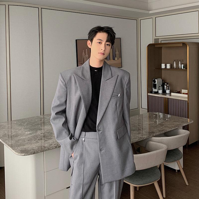 Korean Style Casual Suit and Pants