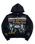 Mixed Emotions Broken Wings Hoodie Black