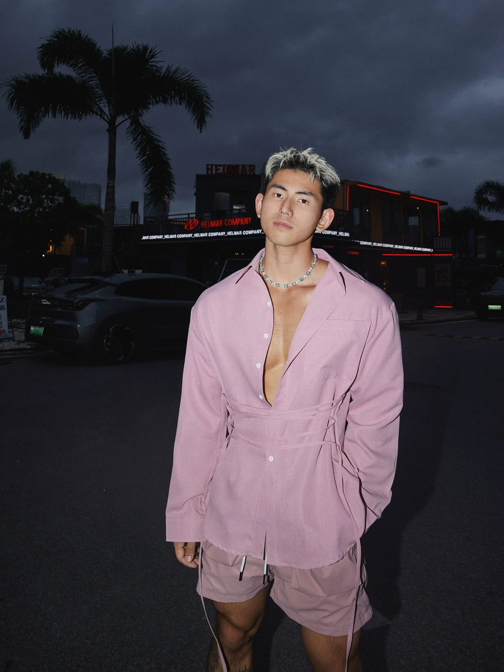 Tie-Up Casual Shirt