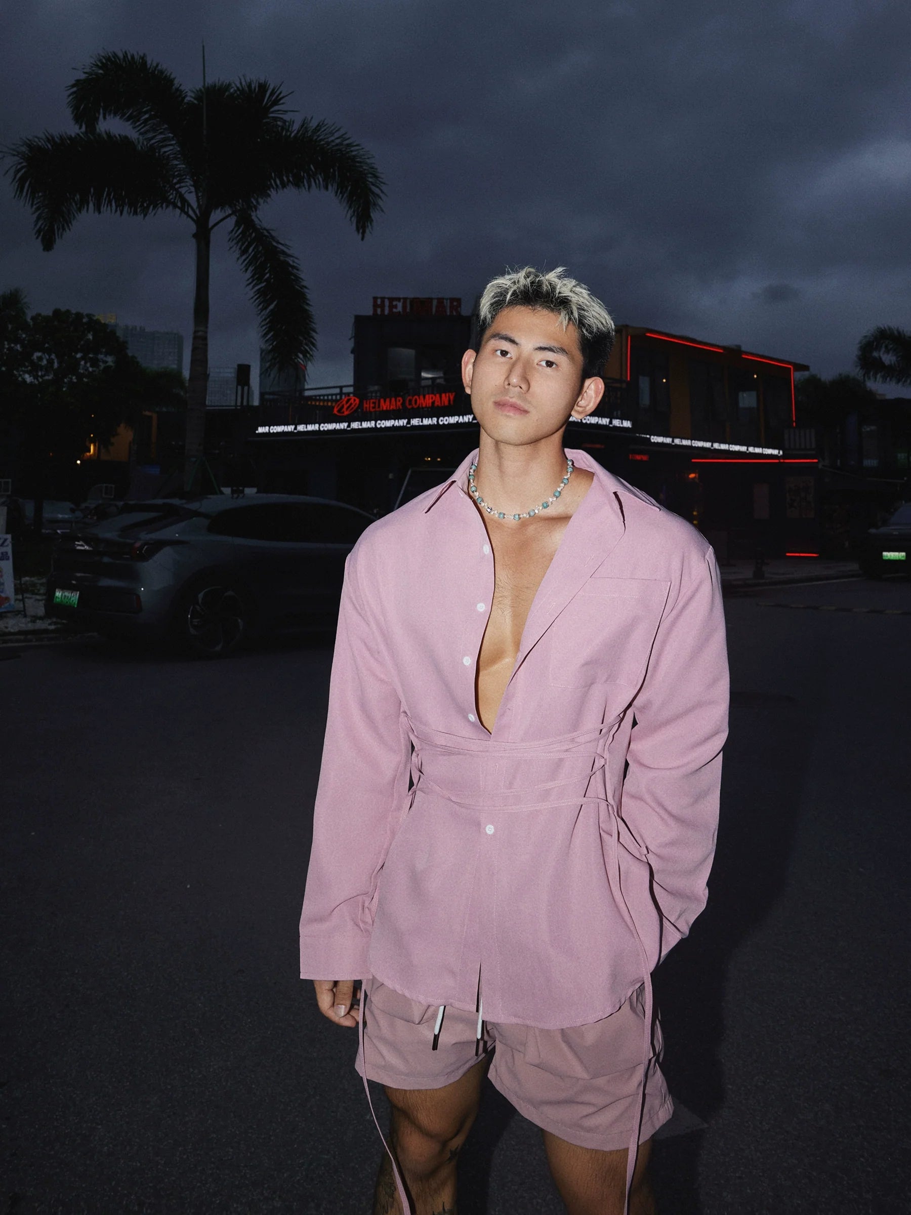 Tie-Up Casual Shirt