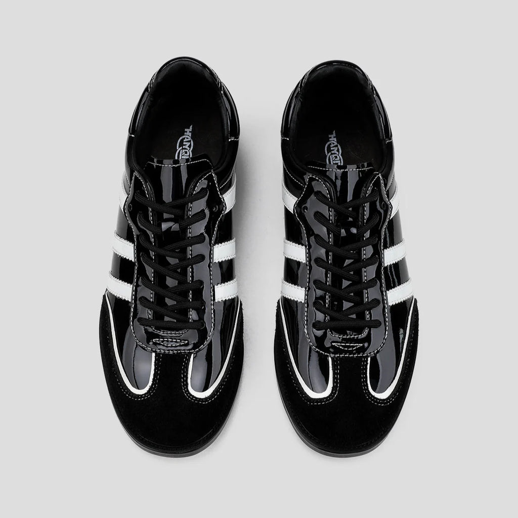 Retro Leather Stripe Commuter Sneakers
