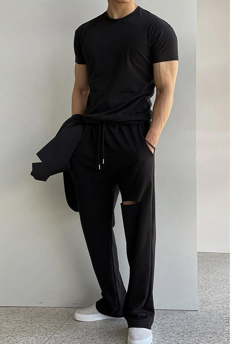 Slim Round Neck Tee