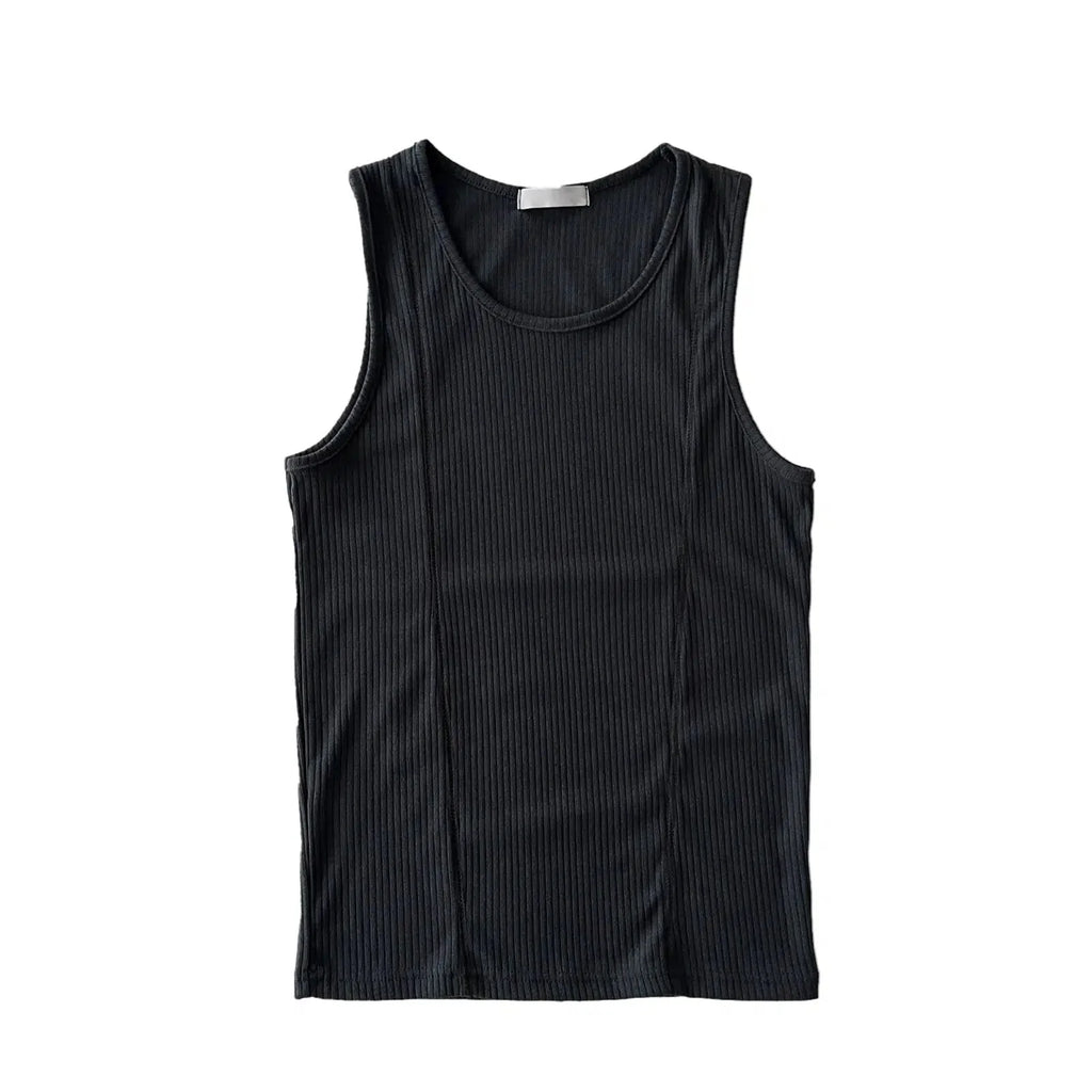 Stretch Tight Knitted Tank Top