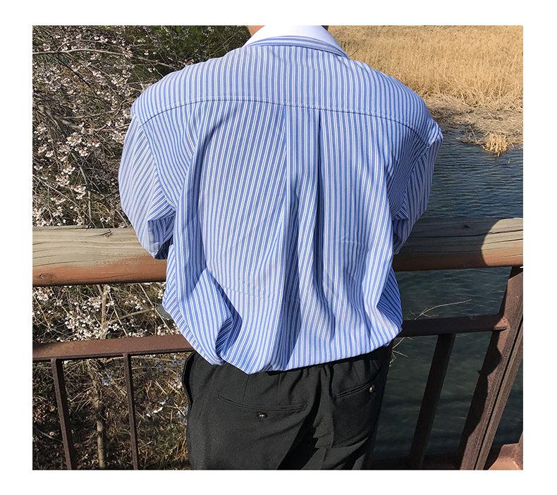 Two-piece Striped Shirt