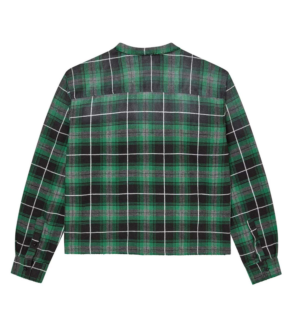 Vale Forever Grinch Gems Flannel Green