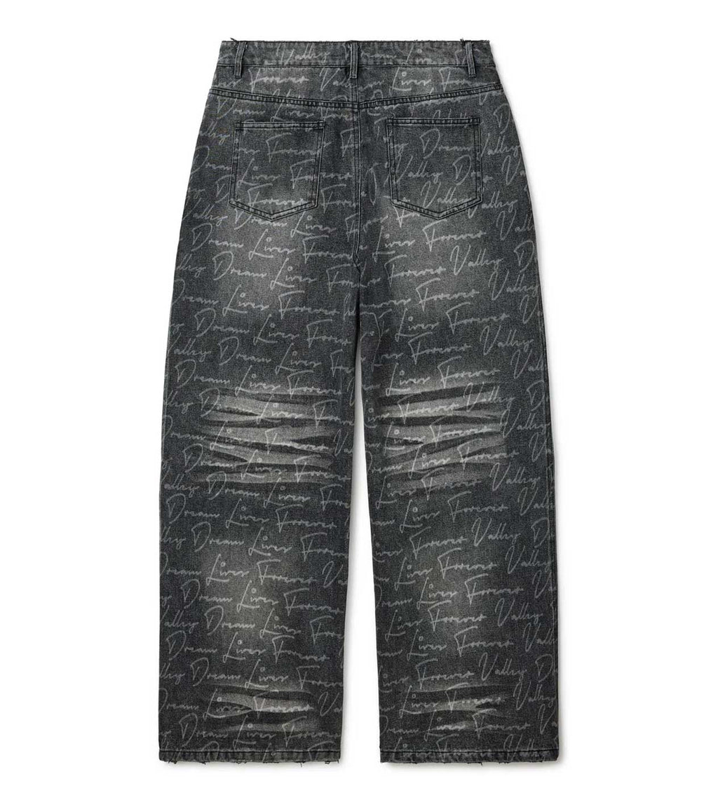 Vale Forever Letter To Vale Denim Black