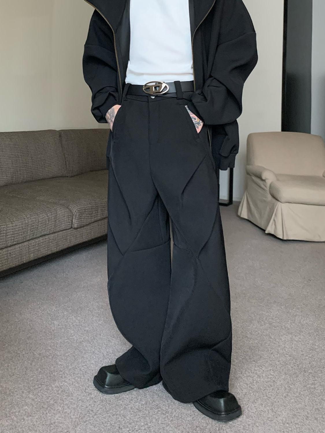 Wide Leg Mopping Pants