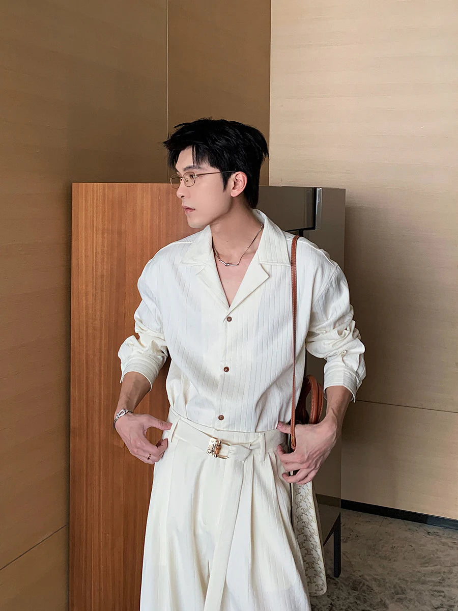 Textured Korean Suit