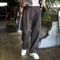 Wide-Leg Non-Iron Pleated Pants