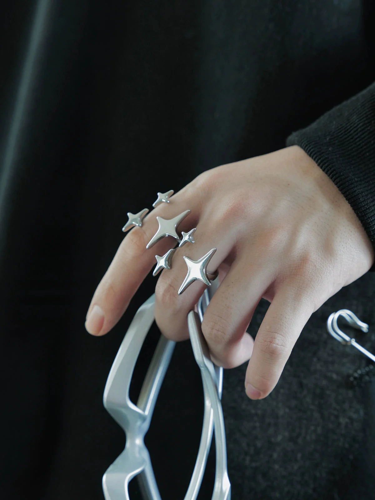 Celestial Star Adjustable Ring