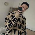 Letters Long-sleeved Sweater