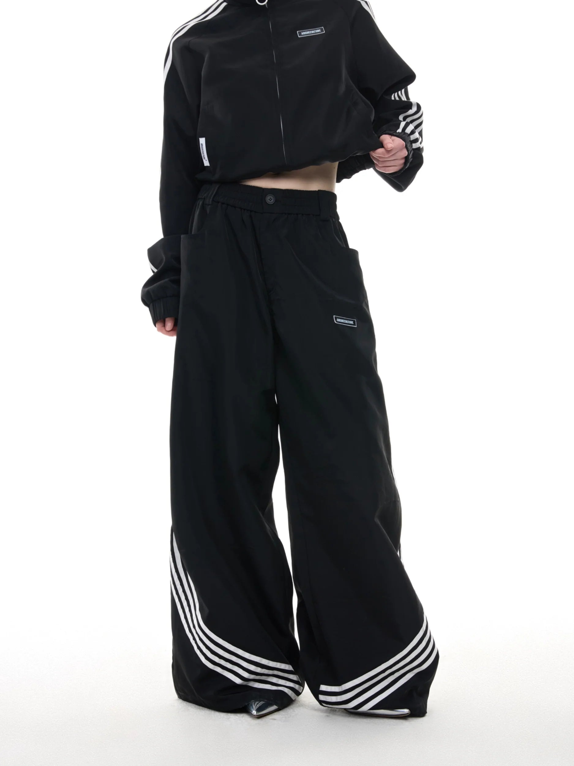 Stand-Up Collar Casual Suit