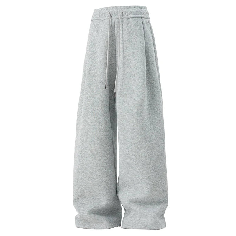 Heavyweight Wide-Leg Casual Sweatpants