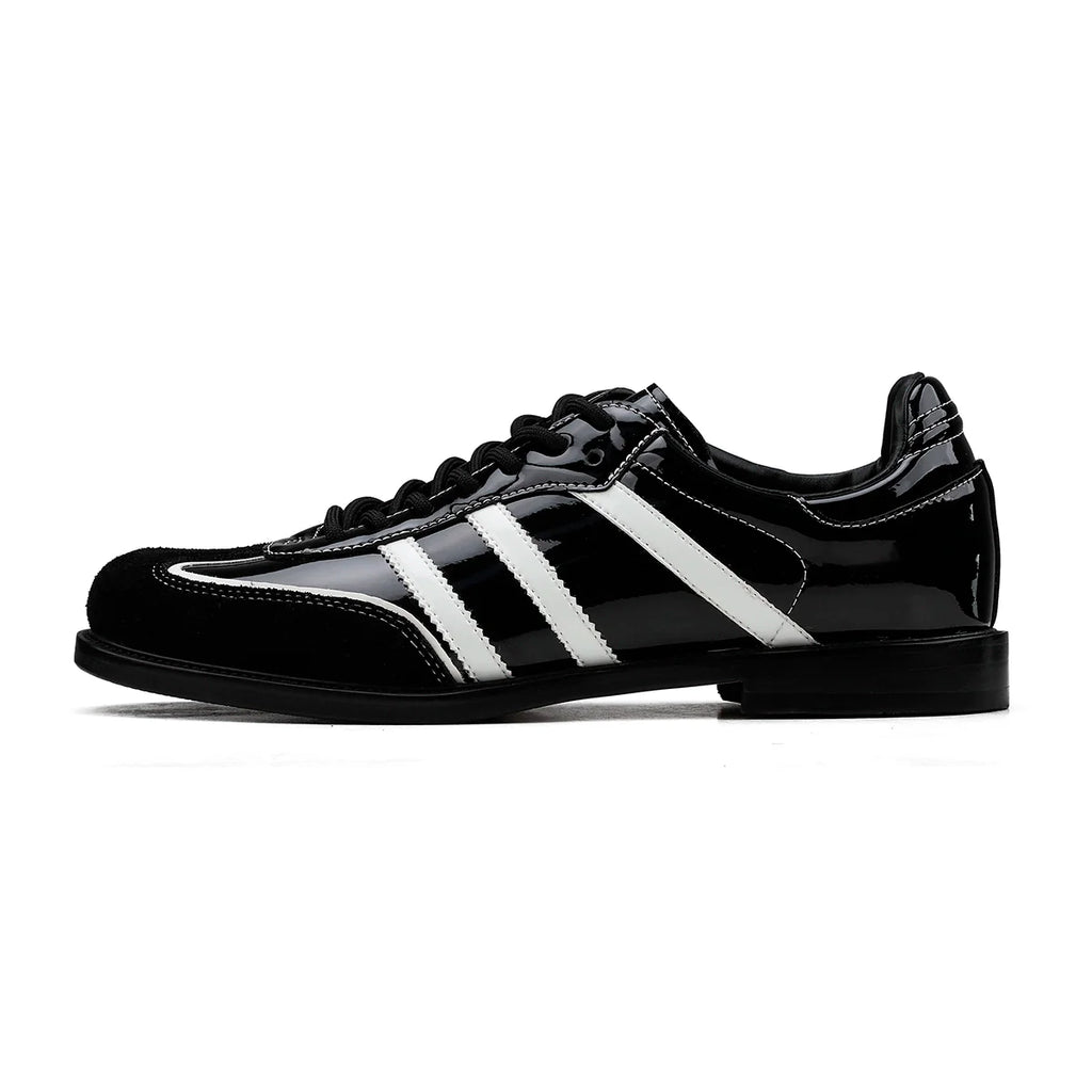 Retro Leather Stripe Commuter Sneakers
